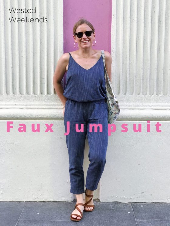Ogden Cami faux jumpsuit